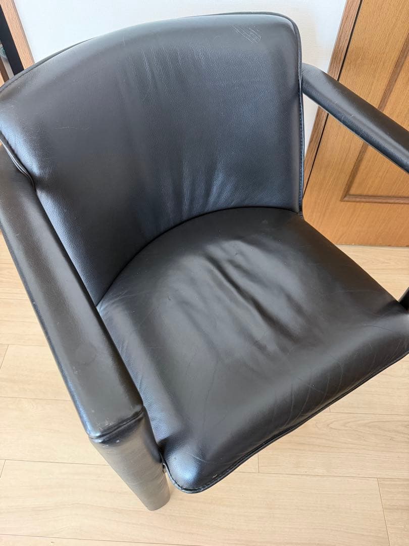 【よっしー】ビンテージ　レザーチェア