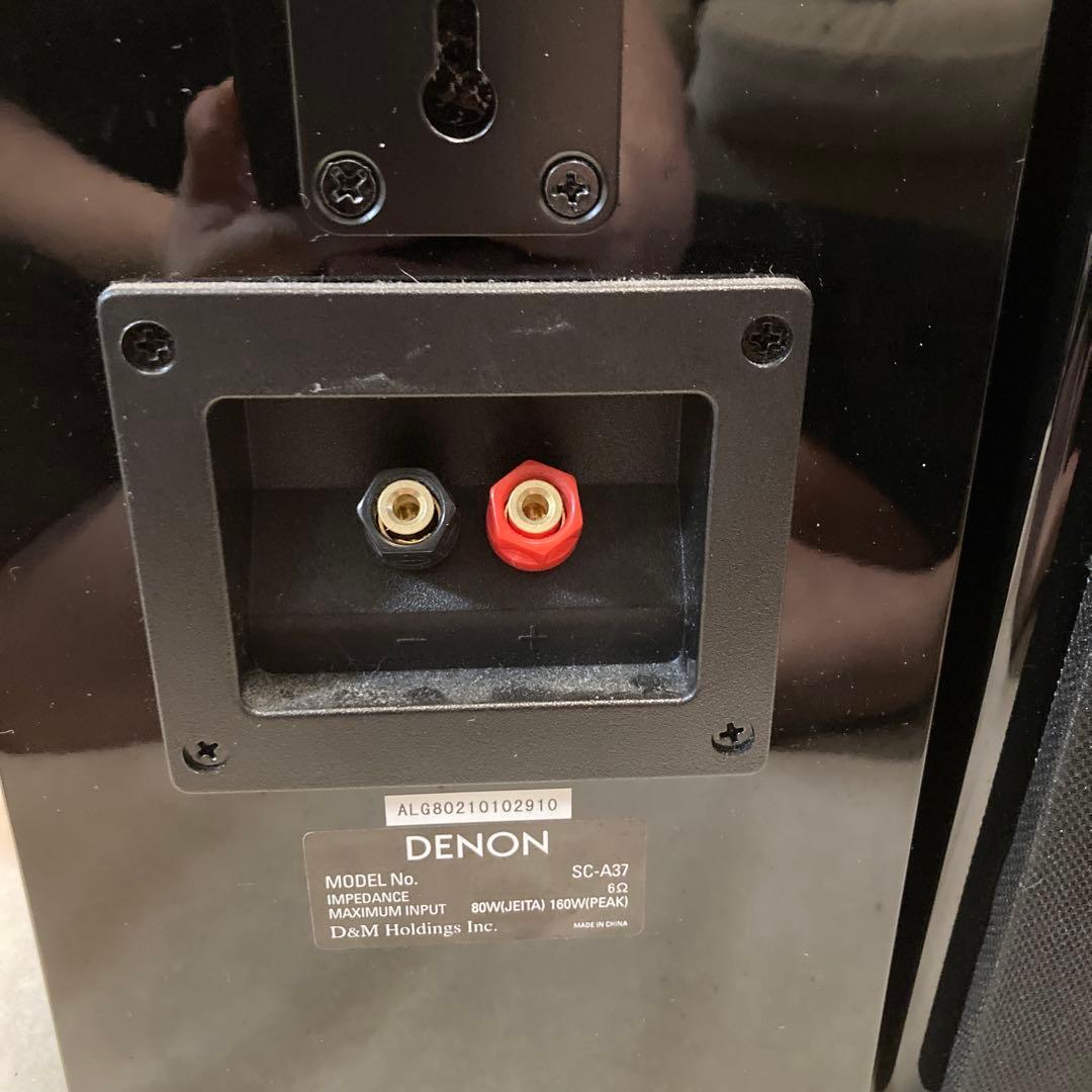 DENON デノン SC-A37 K スピーカー ペア