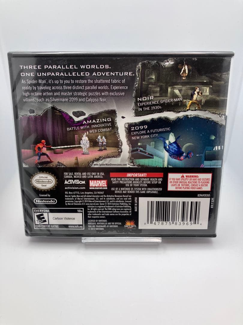 【DS】SPIDER-MAN SHATTERED DIMENSIONS 未開封品