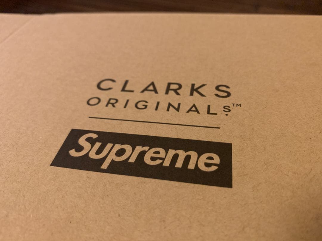 23ss week12 Supreme × Clarks wallabee