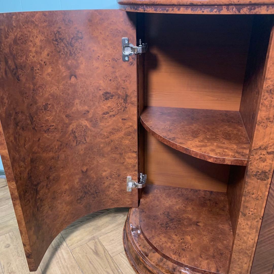 【極美品】イタリア製　象嵌　サイドボード　マホガニー色　アンティーク