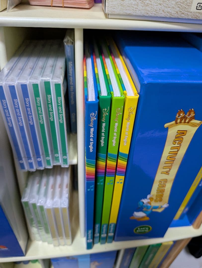 ディズニー英語システム　フルセット　8割以上未開封