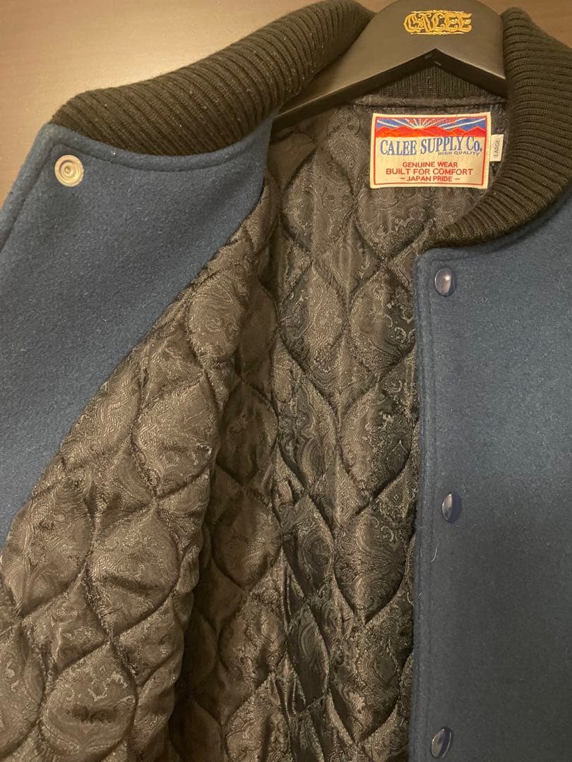 ま*ー様 [極上美品] CALEE キャリー　ファラオ ジャケット 袖レザー ス