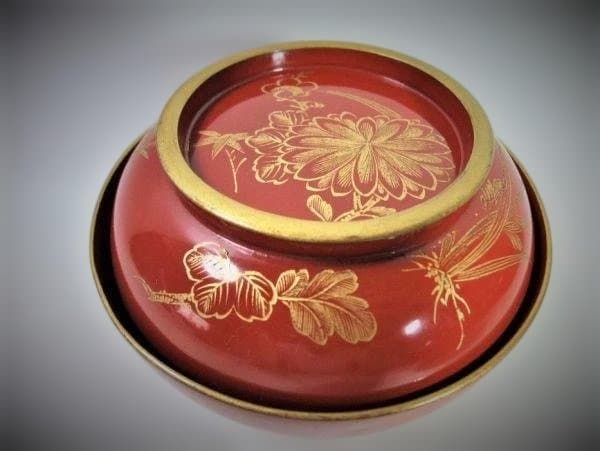 金蒔絵 吸い物椀 大正四年 京漆器 十客