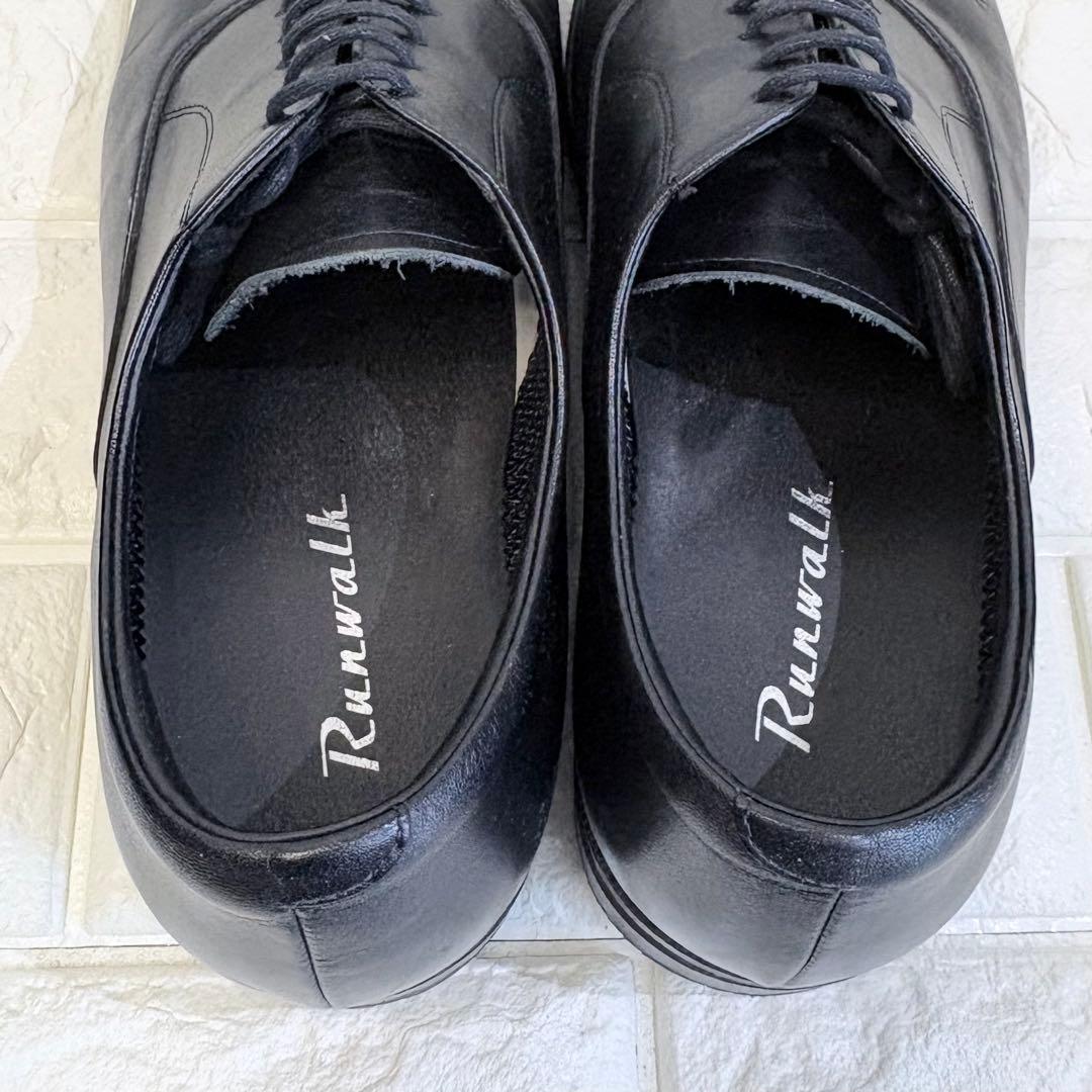 美品✨Runwalk ビジネスシューズ ストレートチップ ゴアテックス 内羽根