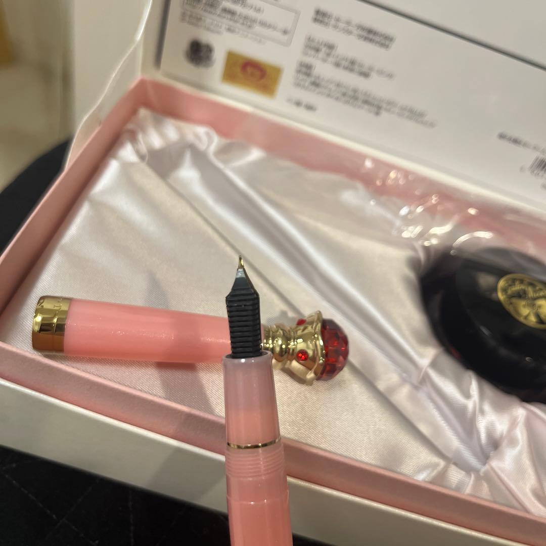 新品セーラー万年筆　限定　変装ペン　　　　セーラームーン　インク瓶付　プレバン