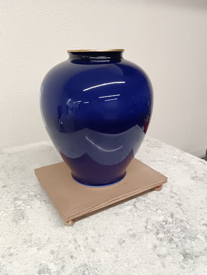 深川製磁　紫陽花　花瓶