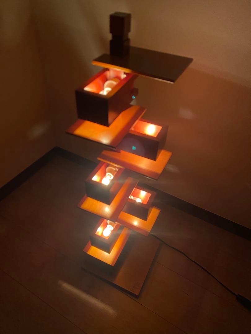 【ヤマギワ　正規品】　フランクロイドライト　タリアセン3 チェリー