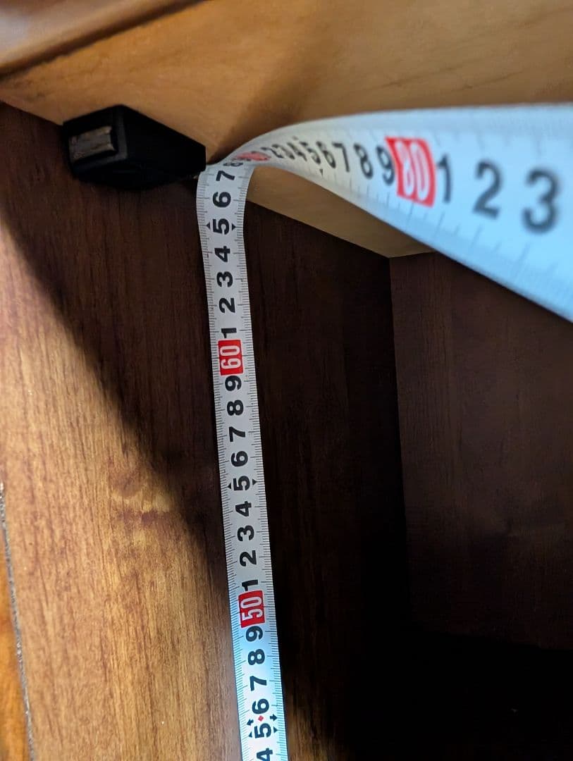 木製食器棚 ガラス扉付き 引き出し付き