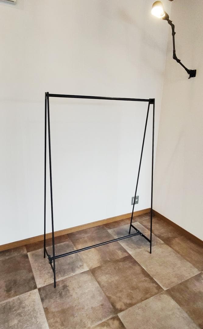 ２台セット　ハンガーラック アイアン 店舗什器 展示　仕入れ　スチール
