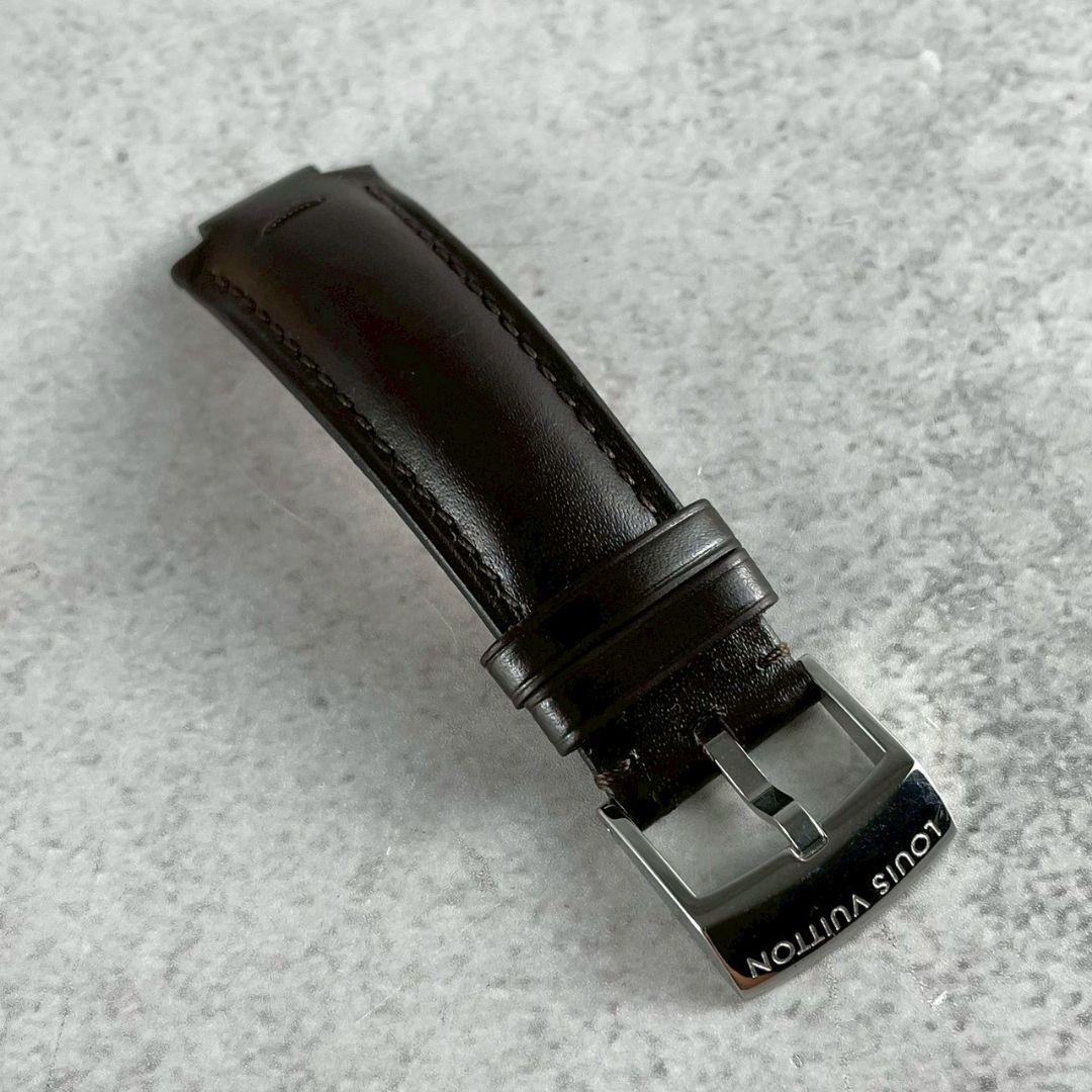 ルイヴィトン louis Vuitton 腕時計 レザー ベルト タンブール