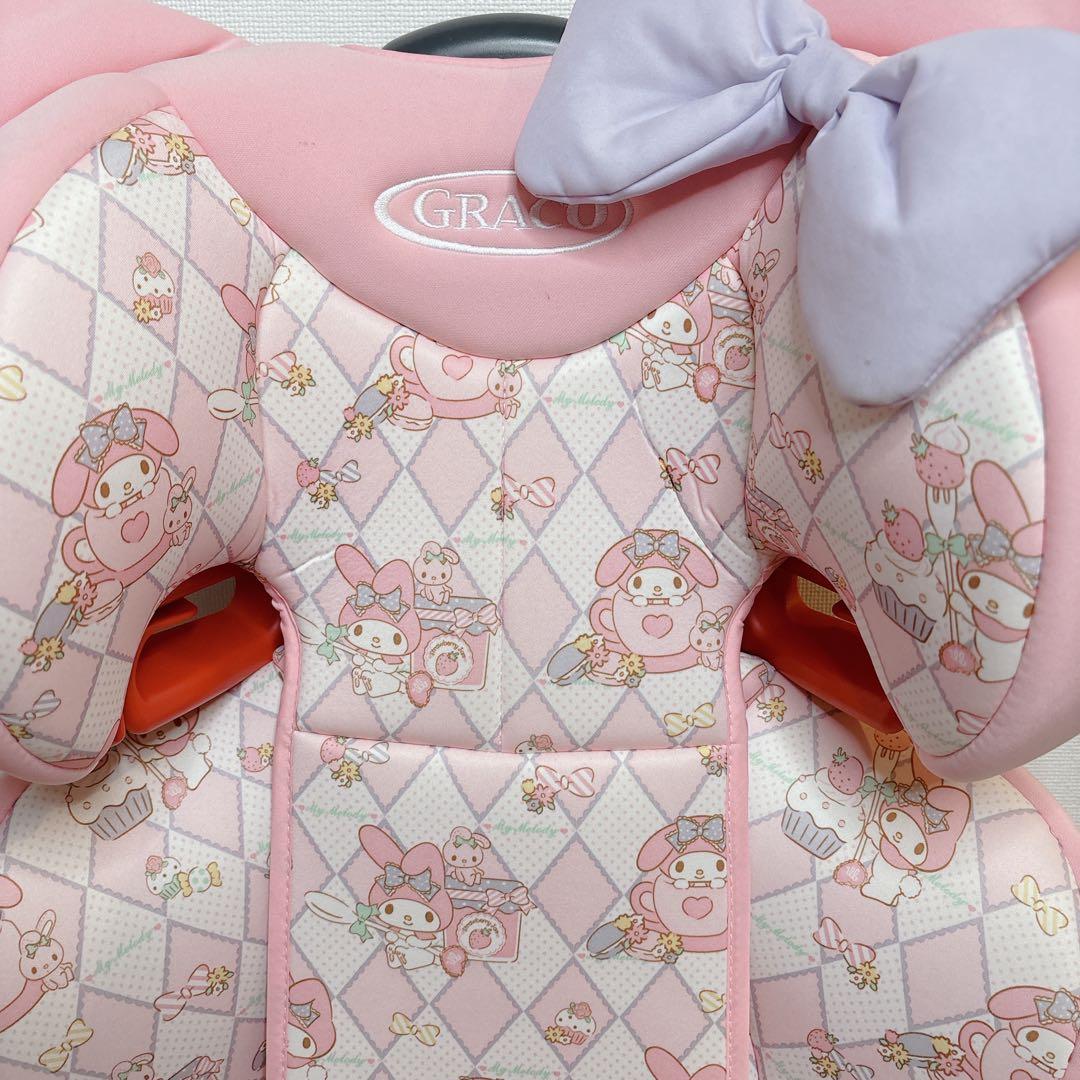 【美品】グレコ ジュニアシート ジュニアプラスDX マイメロディ GRACO
