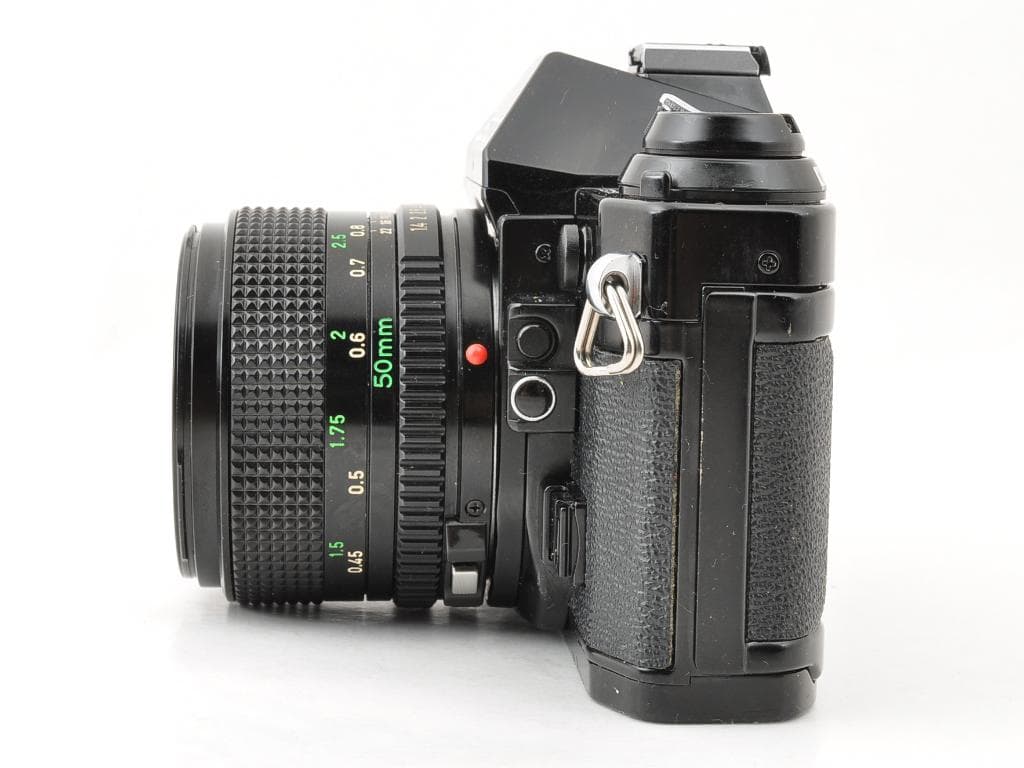 キヤノン AE-1 PROGRAM ブラック NFD 50mm f1.4 動確済