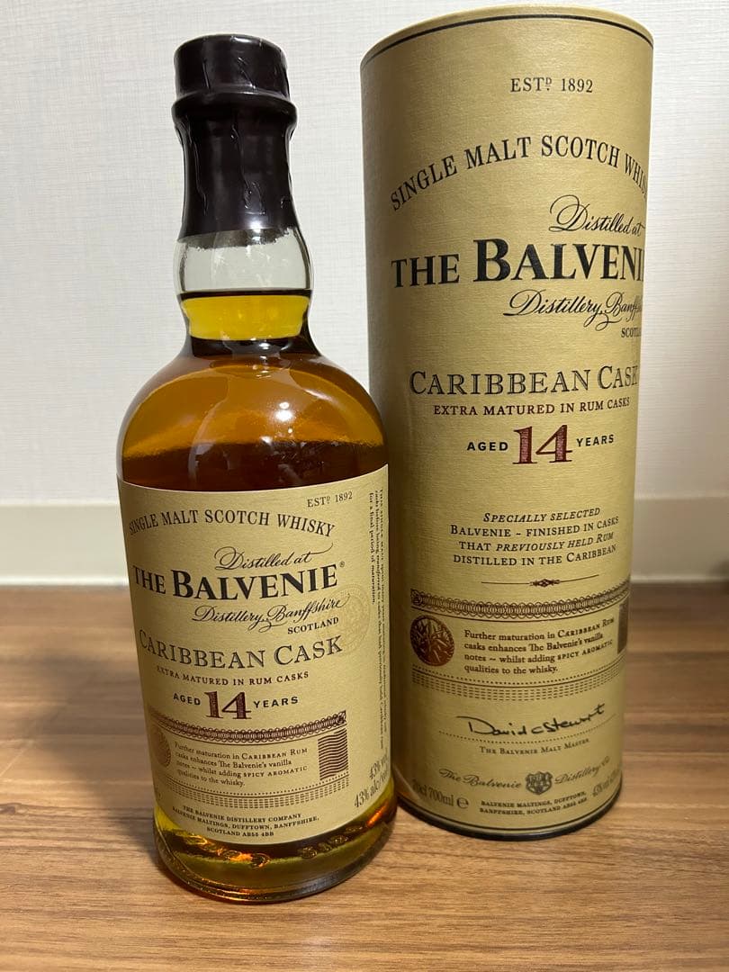 ザ・バルヴェニー 14年 バルベニーカリビアンカスク 700ml