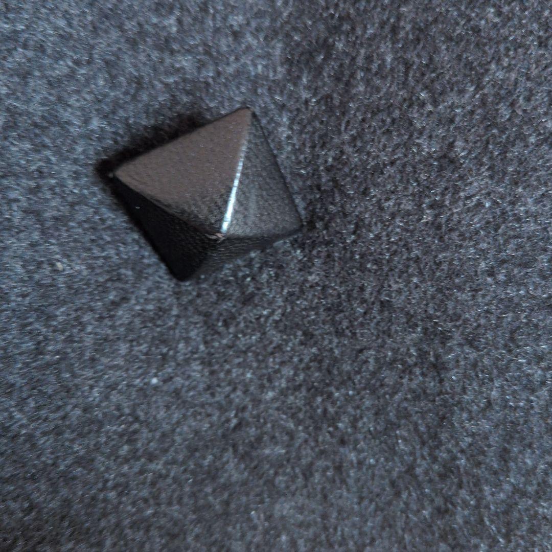 HERMES ダークグレー ピーコート