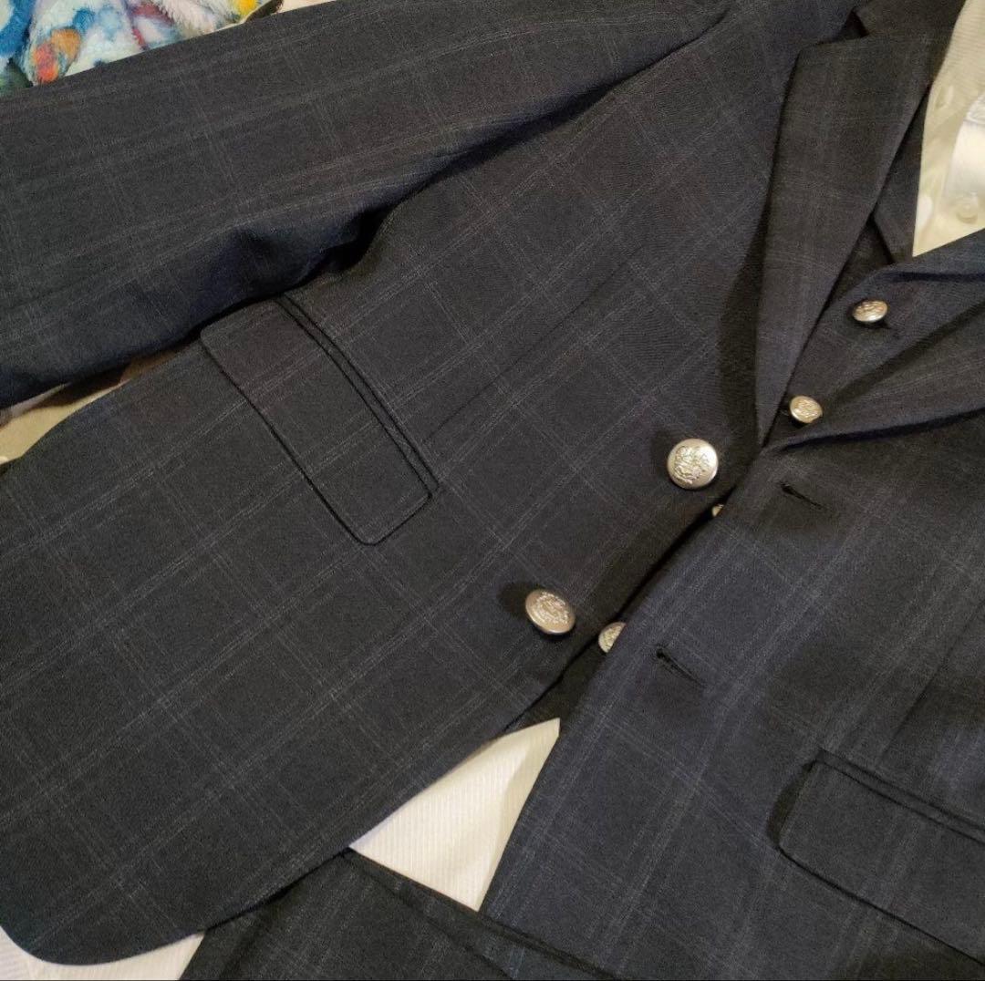 極美品　ワンダーファクトリー150 5点セット　スーツ フォーマル 卒業式　男子