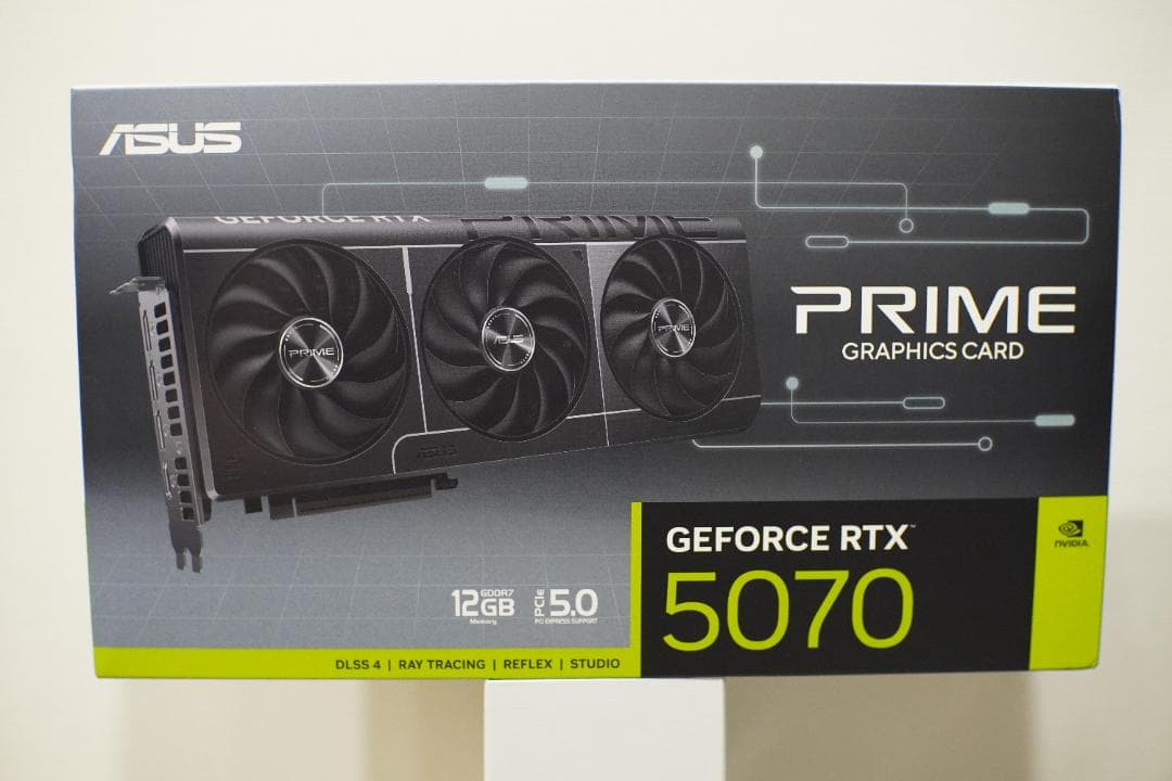 値下げ 新品・未開封 ASUS RTX5070 PRIME + 色々セット