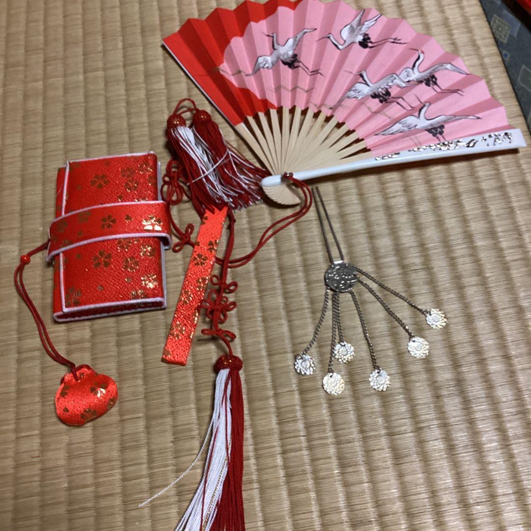 七五三七歳用のフルセット　帯幅18センチ 草履22センチ