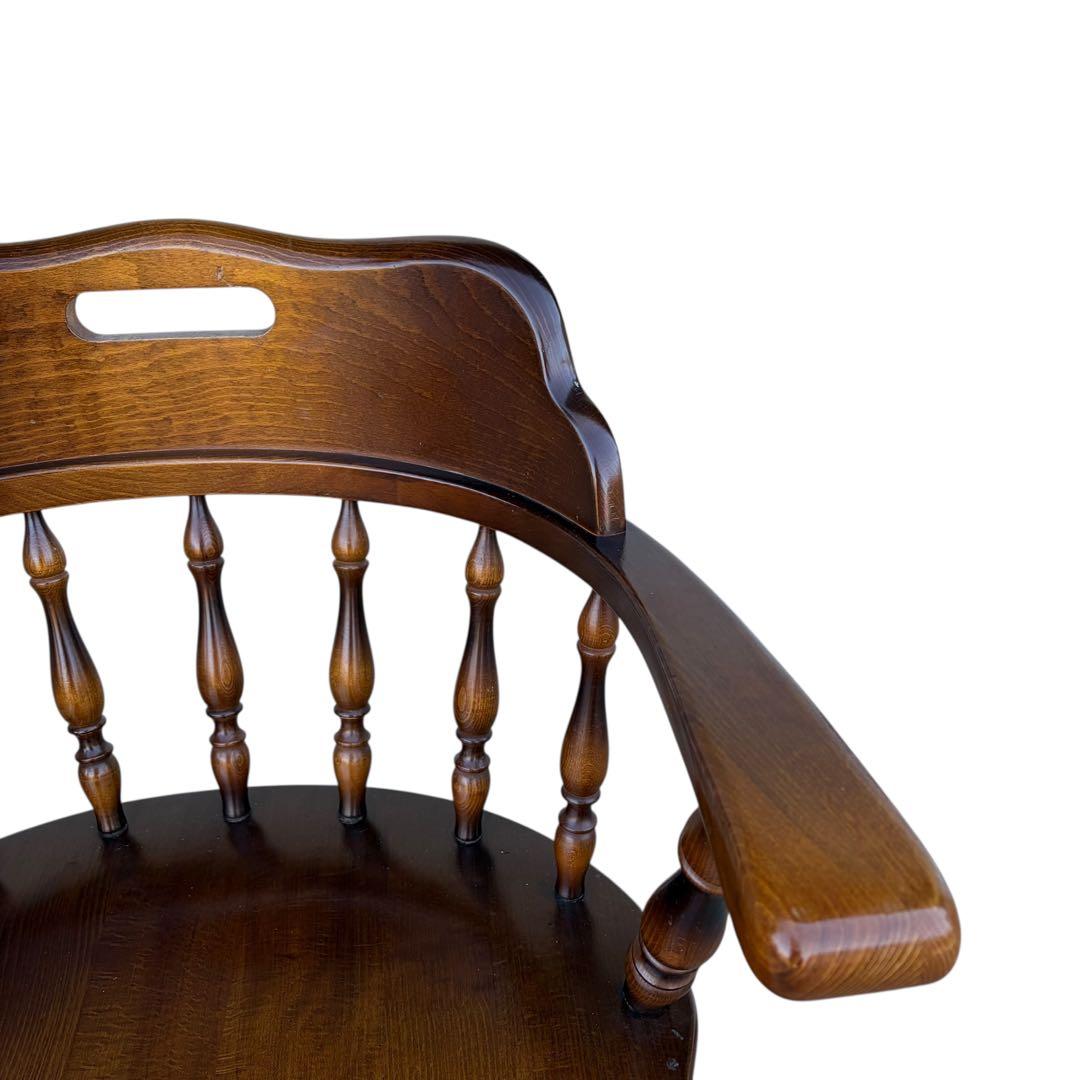 【極美品】飛騨産業 キツツキマーク ダイニングチェア