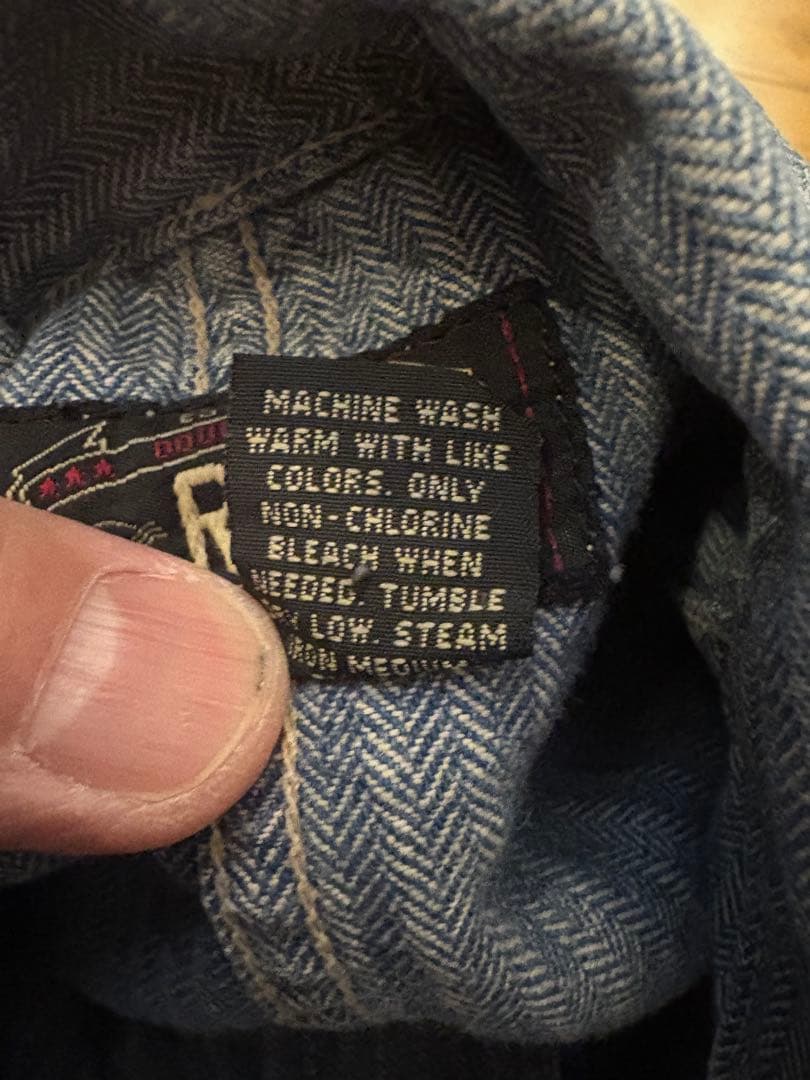 RRL Ralph Lauren ストライプ カバーオール　ダブルアールエル　L