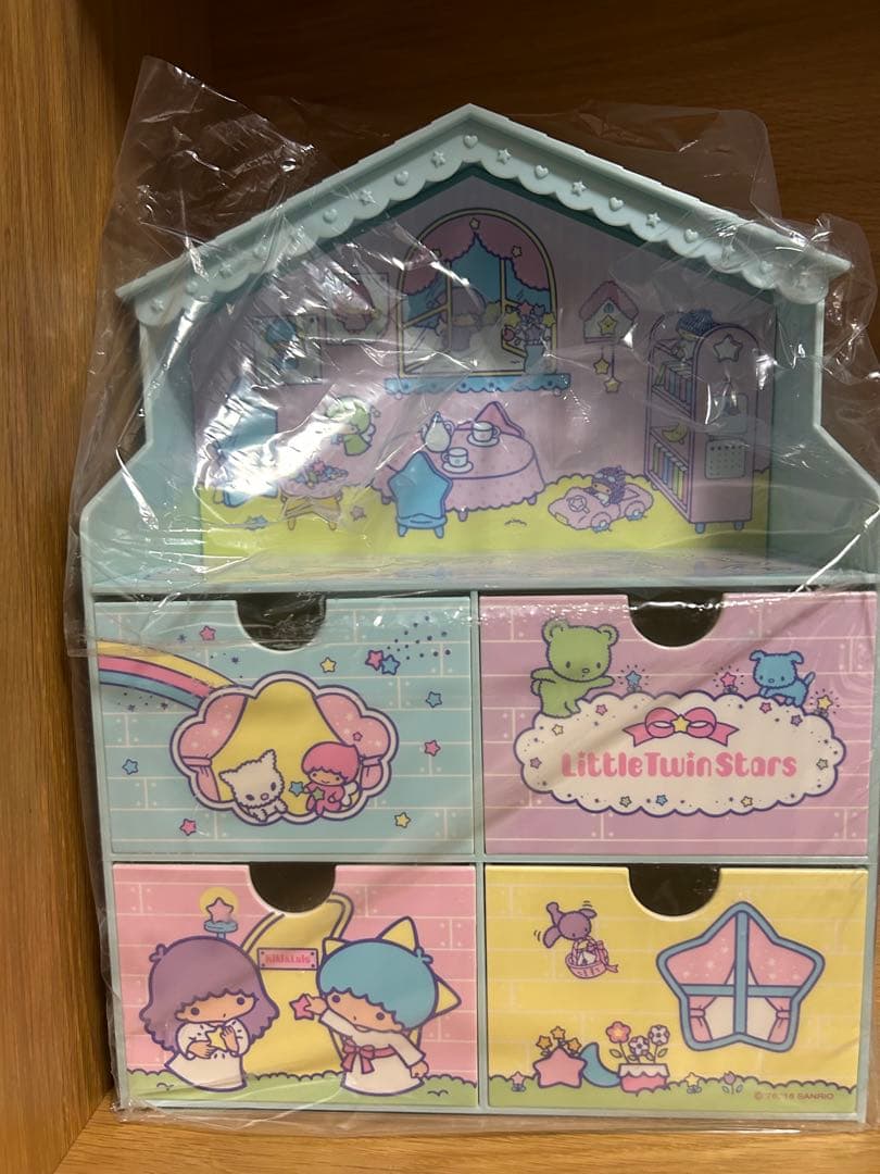 キキララ 飾り棚つきチェスト