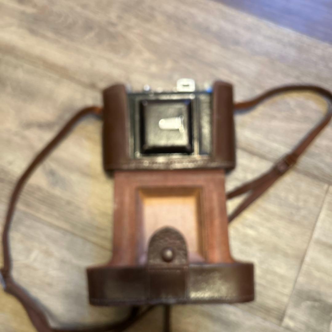レザーケース付きフィルムカメラ　welti