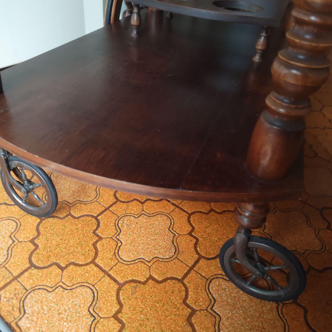 ☆ぺいさま専用☆丸テーブル　バタフライワゴン　オブジェワゴン