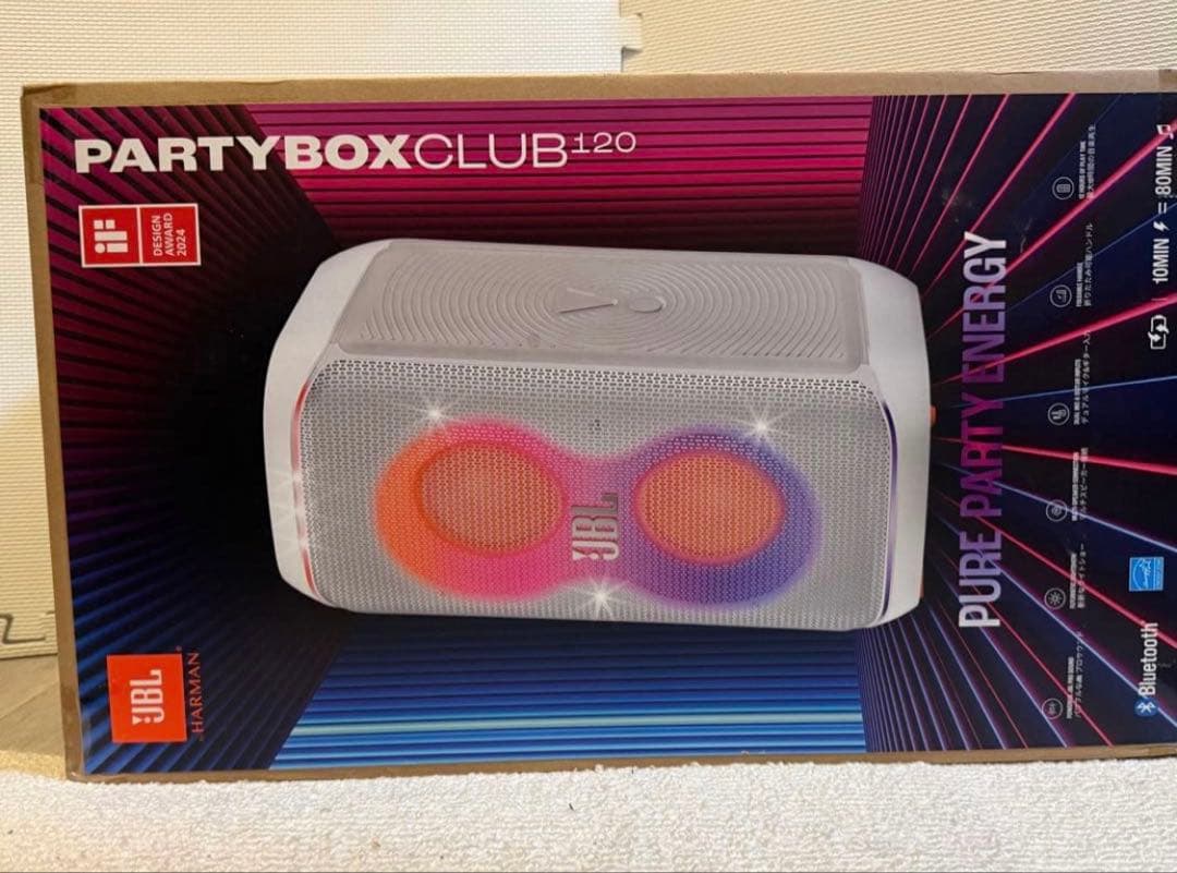 JBL PARTYBOX CLUB 120 ワイヤレススピーカー