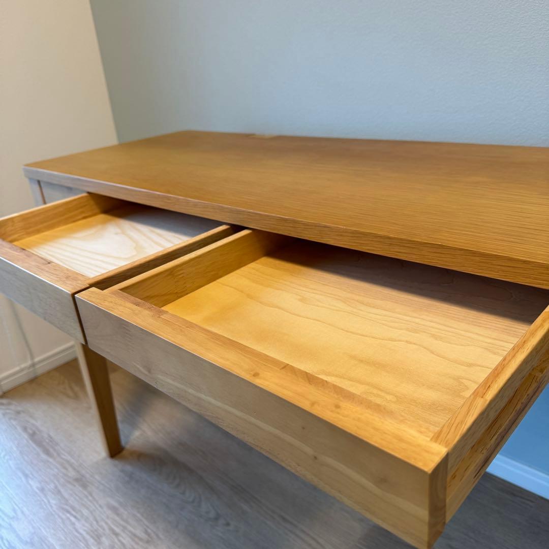 奥行が選べるパソコンデスク 【引出し付き】＜奥行40＞