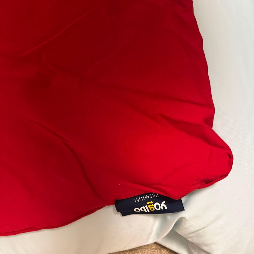 ★未使用美品★yogibo ギガマックス プレミアムカバー赤
