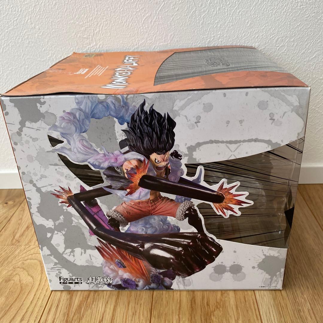 ワンピースフィギュアーツzero モンキー・D・ルフィ　ギア4スネイクマン・王蛇