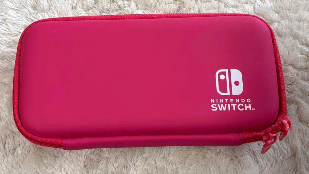 美品Nintendo Switch Lite ピンク 本体&ケース付き