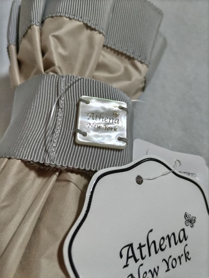 新品　アシーナニューヨーク　晴雨兼用　日傘　傘　折りたたみ　インナー黒