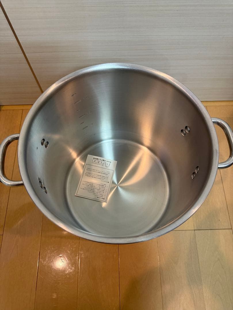 KING-POTS 中尾 KS3805 寸胴鍋 アルミニウム