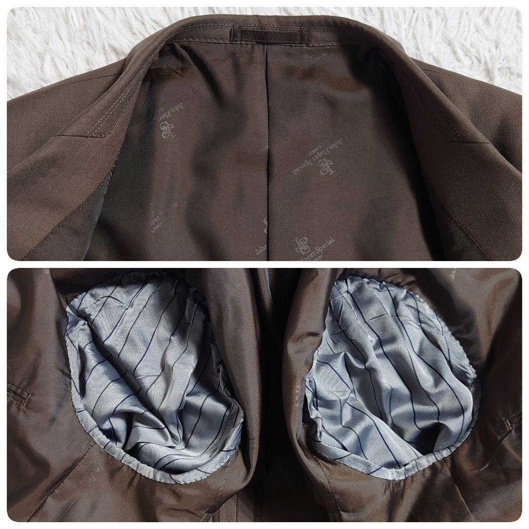 大きいサイズ　ジョンプレイヤースペシャル　スーツ　背抜き　金ボタン　AB7