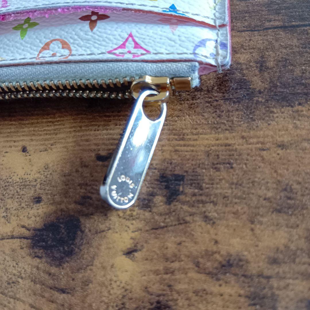 ルイヴィトン マルチカラー ポシェット・クレ　ケース　キーケース