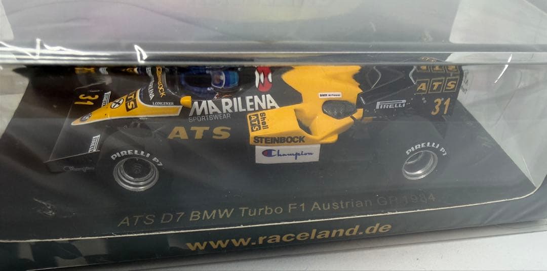 【世界400台極美品】スパーク1/43 ATS D7 BMW ベルガー