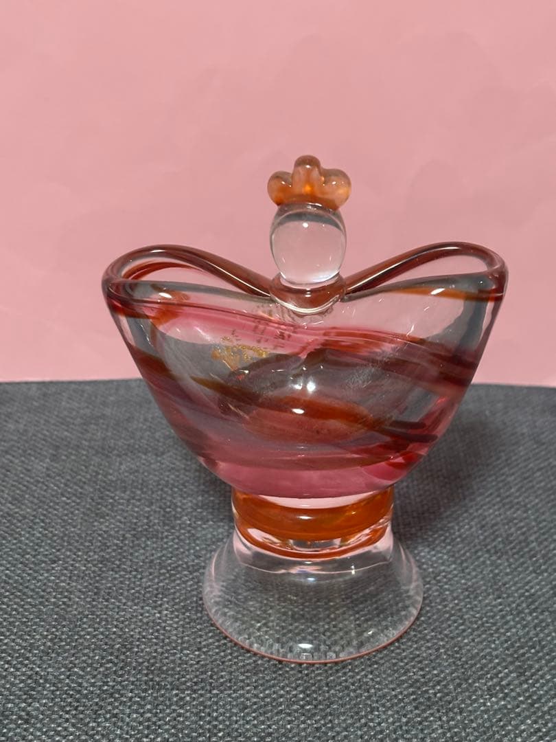 ガラスひな人形　ガラスアート　雛人形　お雛様　民芸品　桃の節句　ガラス細工