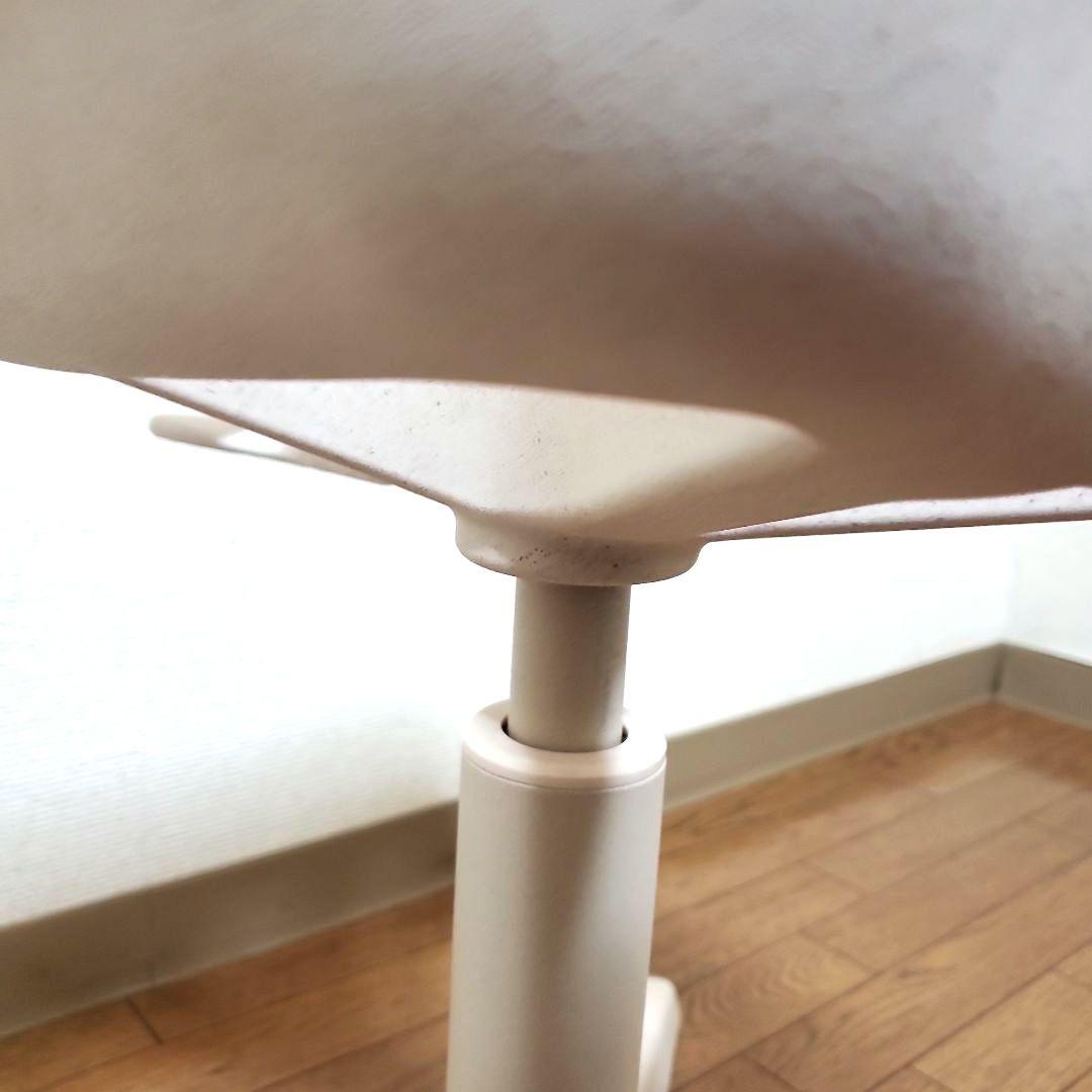 IKEA ODGER オドゲル 回転チェア ホワイトベージュ ダイニングチェア