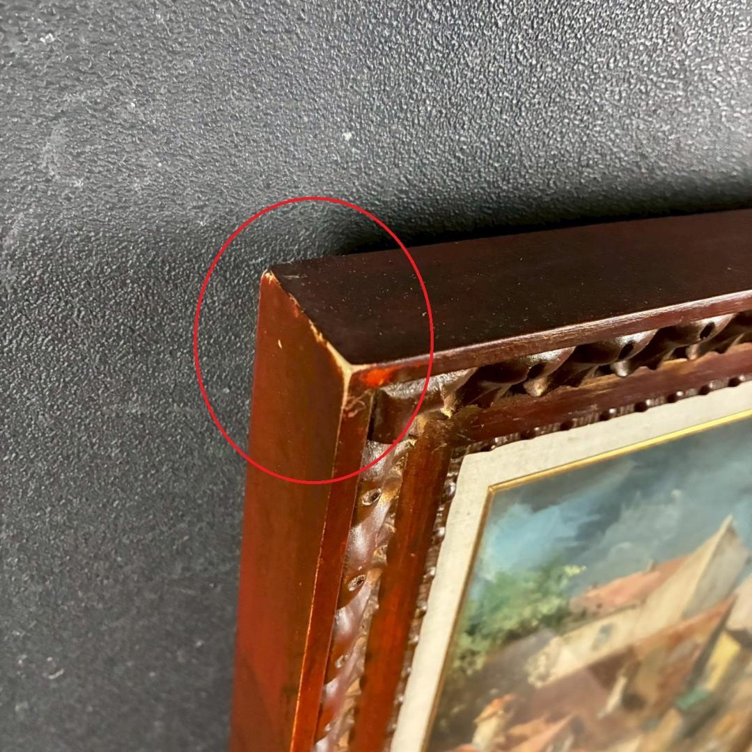 ナギー「家路」キャンバスに油彩画 月光荘取扱 ハンガリー・フランドル絵画