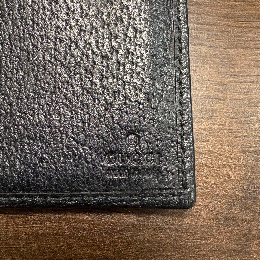 GUCCI グッチ GG キャンバス チェーンストラップ付き 長財布