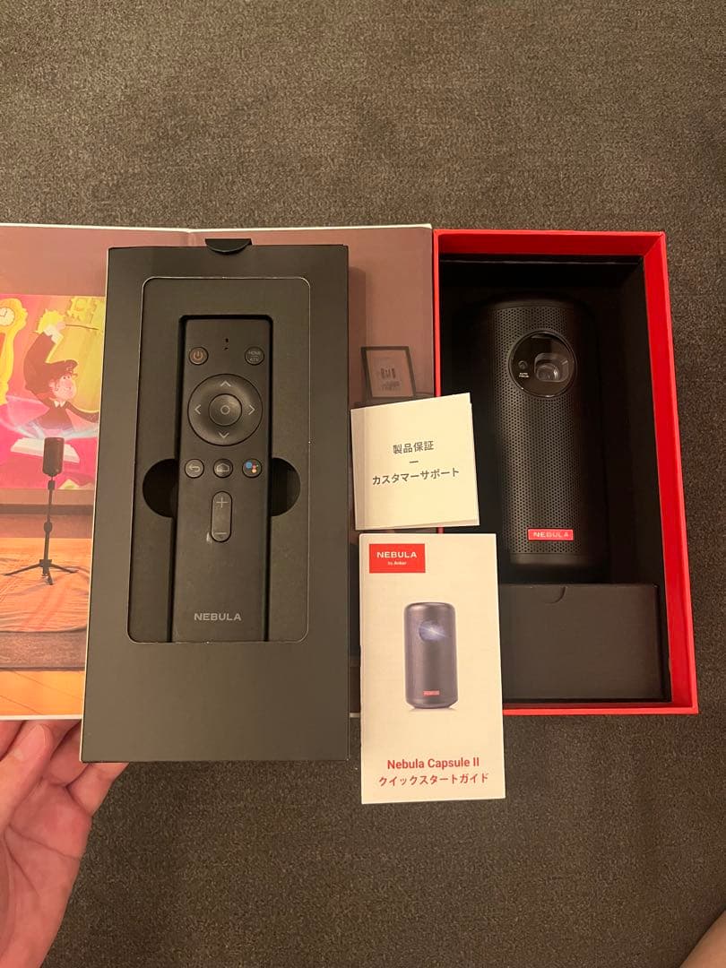 美品 NEBULA Capsule II プロジェクター