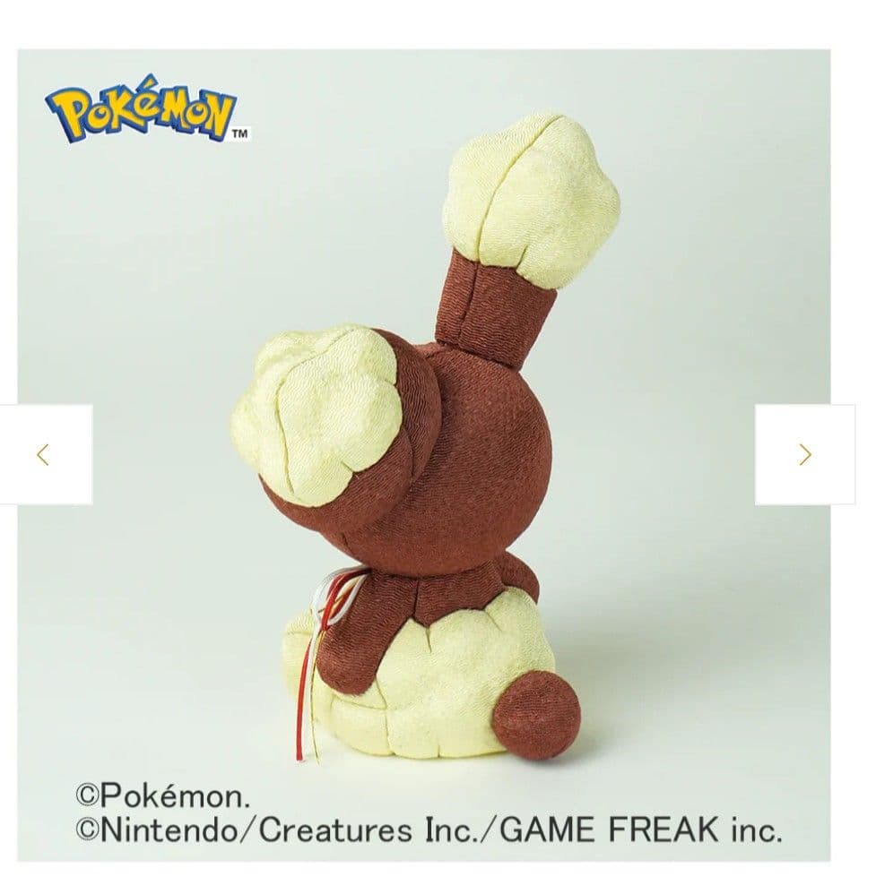 伝統工芸　木目込み　ミミロル　Pokémon