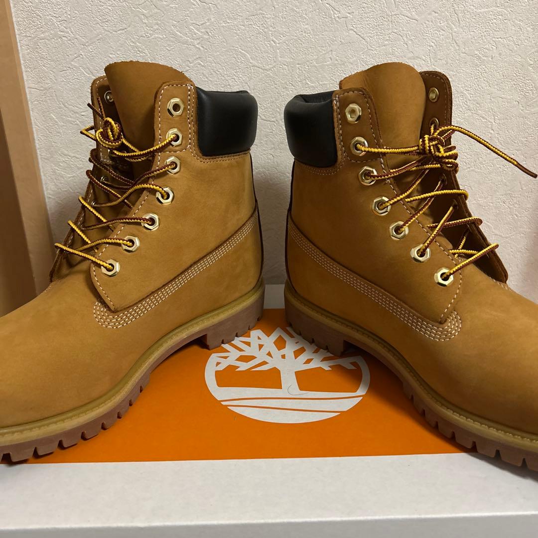 ぺ*ん様 【Timberland】6インチ プレミアム ウォータープルーフ ブー