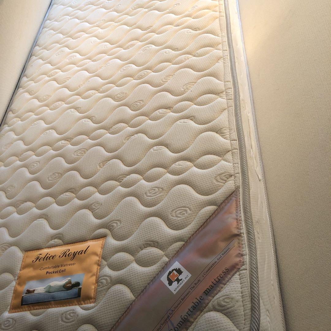 シングルベッド　マットレス(値下げしました！)