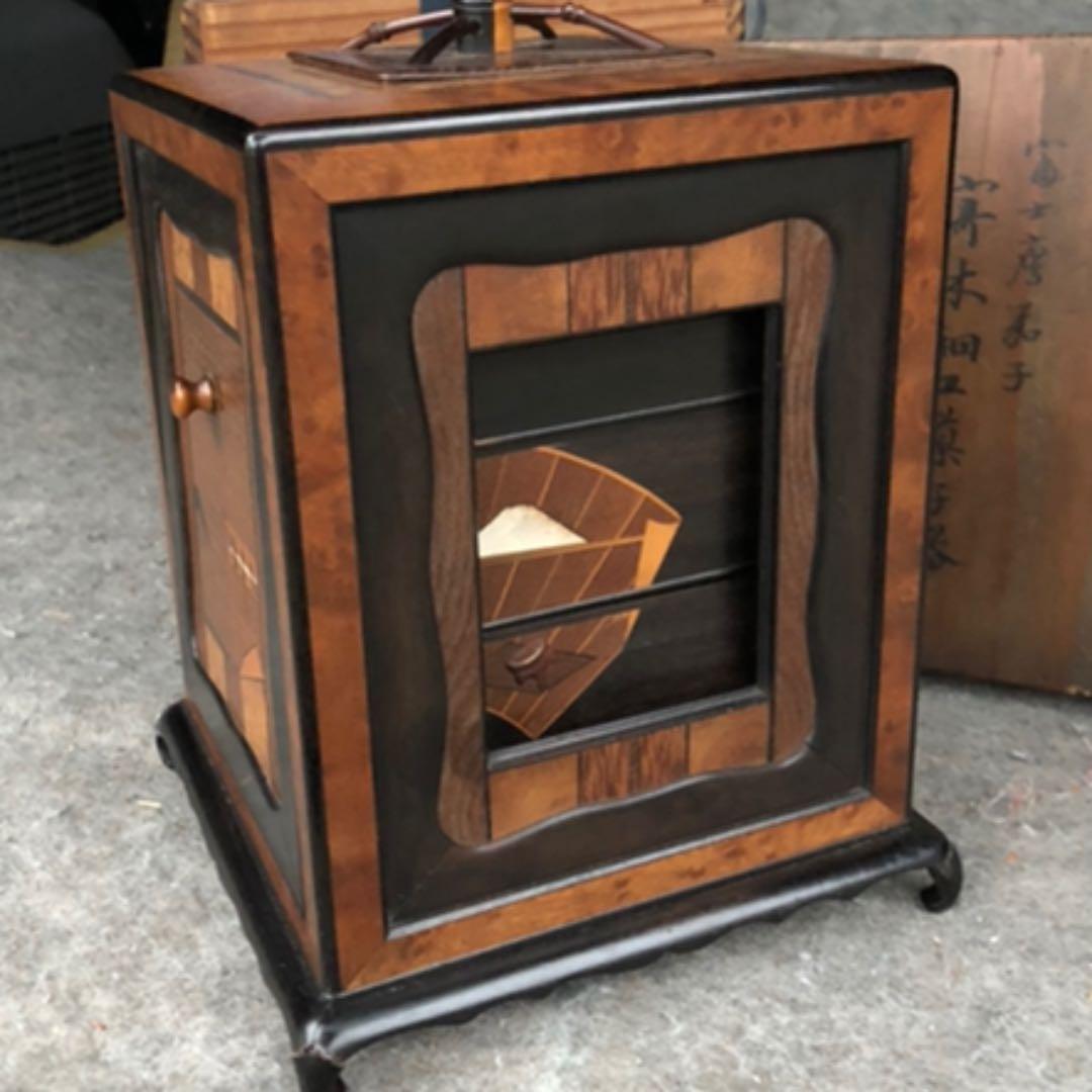 寄木　箱根細工　野弁当　箪笥