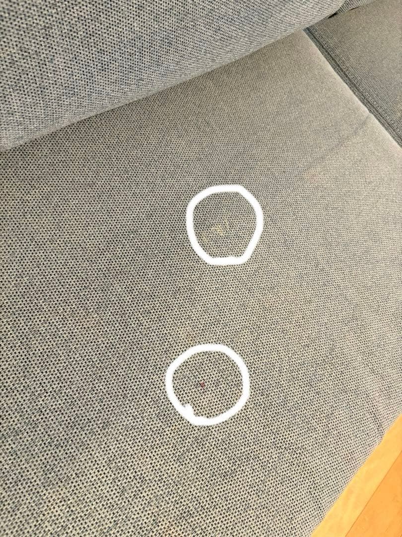 飛騨の家具　日進木工×TWO-ONE STYLE　3人掛けソファ『ブランカ』