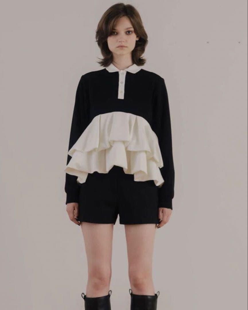 トップス THE TOE Hydra Peplum Tops M