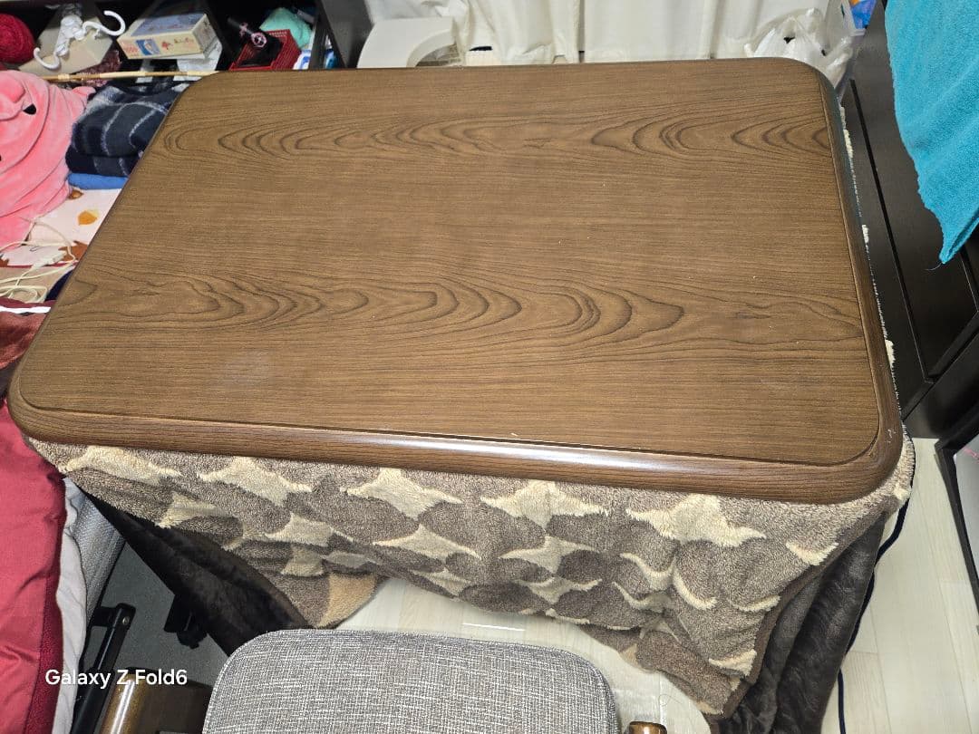 こたつテーブル椅子3点セット 引取柏市