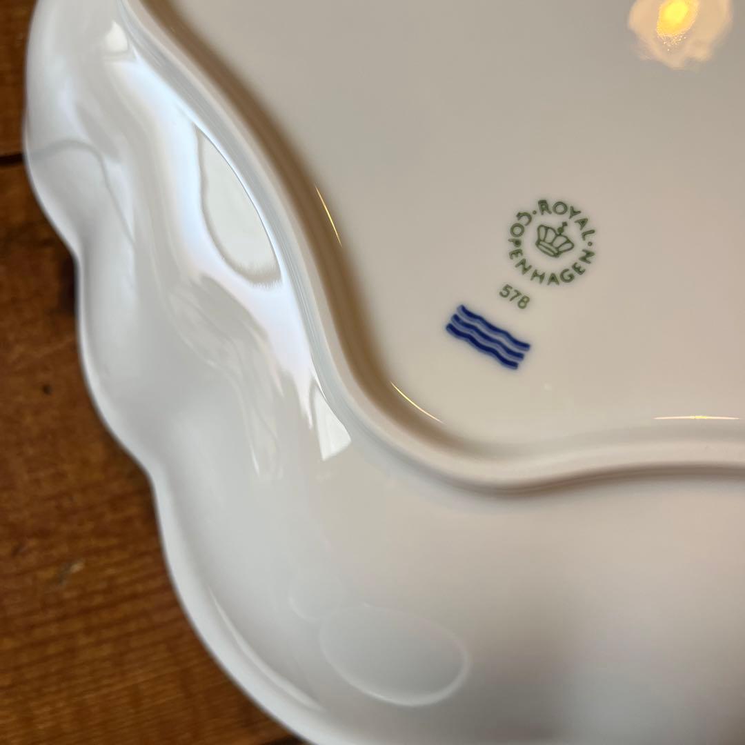 ロイヤルコペンハーゲン★ブルーパルメッテ★ホワイトパルメッテ★5点セット★湯呑み